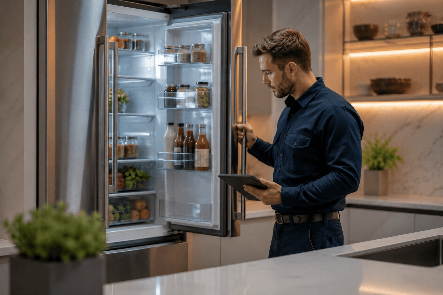 Refrigerator repair technician in Sherwood Park