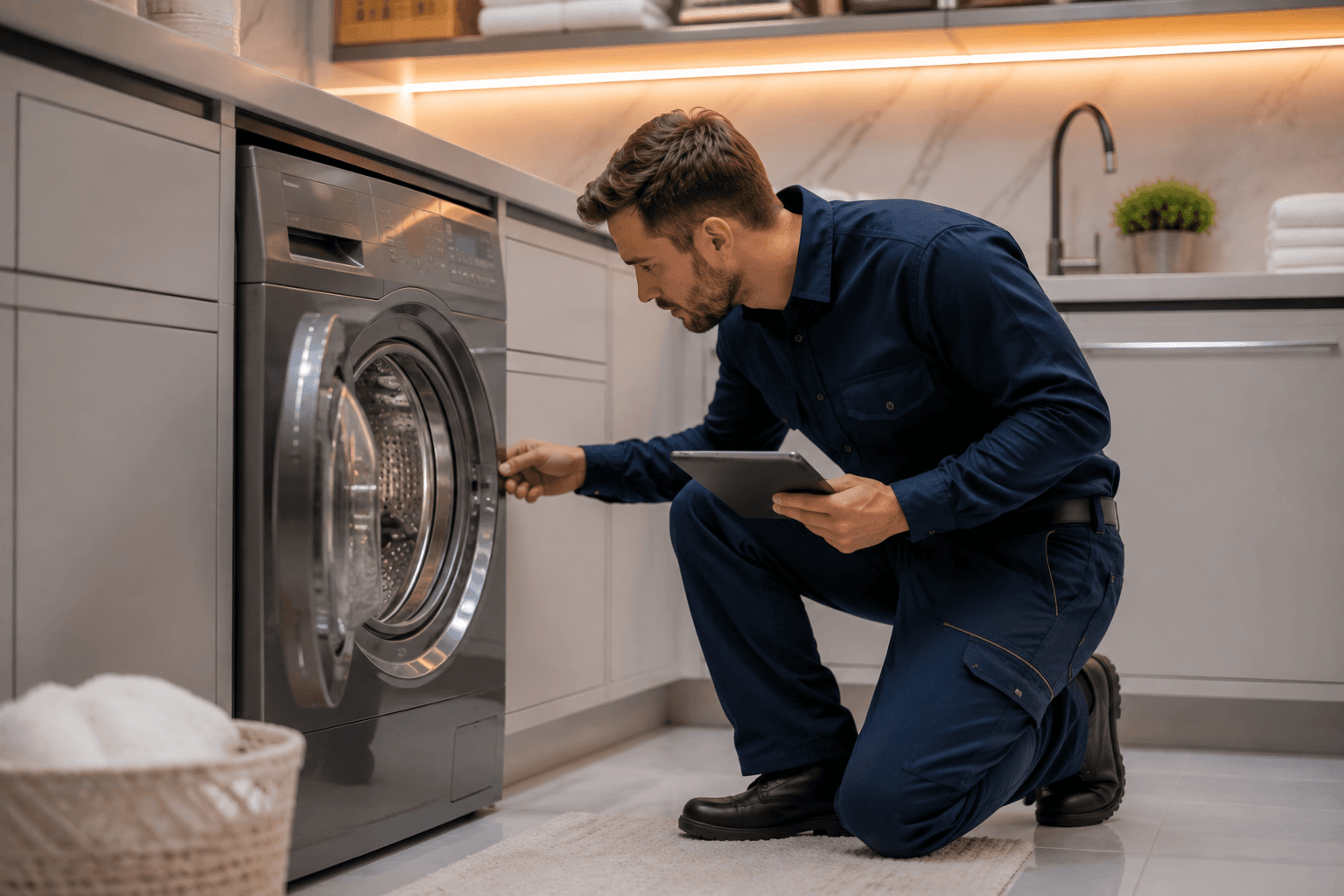Washer and dryer repair technician in Sherwood Park